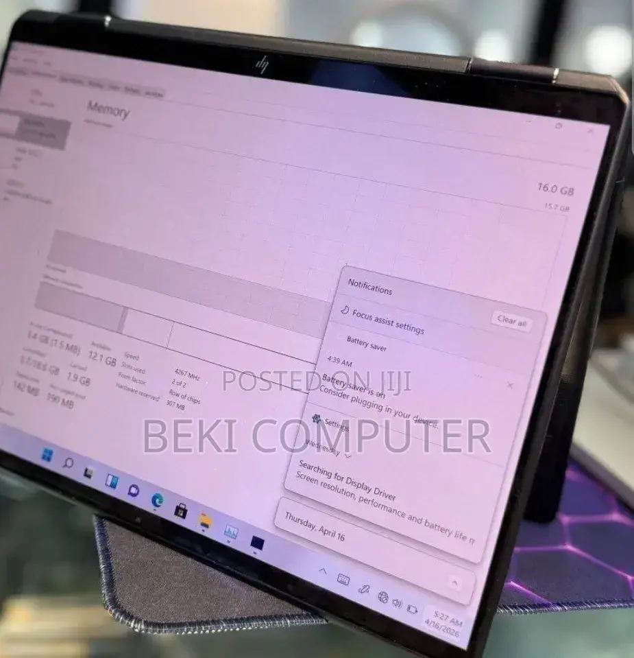New Laptop HP Spectre X360 16GB Intel Core i7 SSD 1T