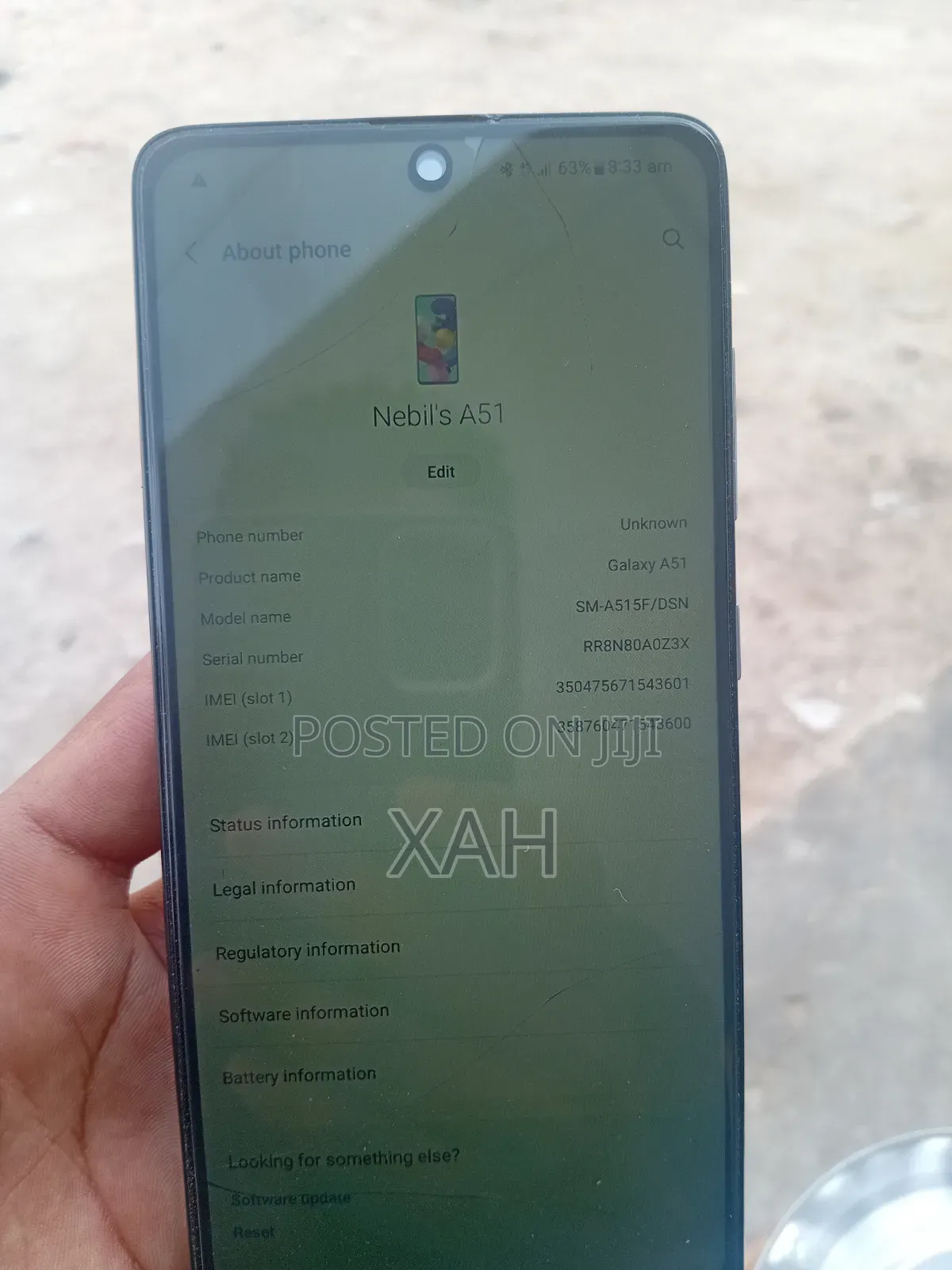 Samsung Galaxy A51 128 GB Blue