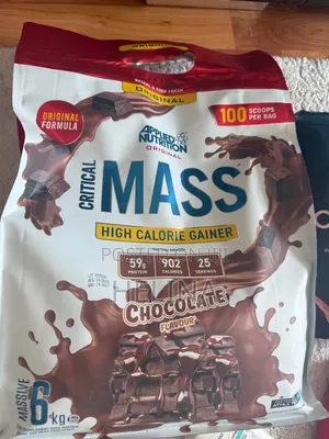 High-Calorie Applied Nutrition Mass Gainer Increases Weight Muscle