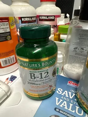 Nature's Bounty Quick Dissolve B-12 2500 Mcg Original From Usa