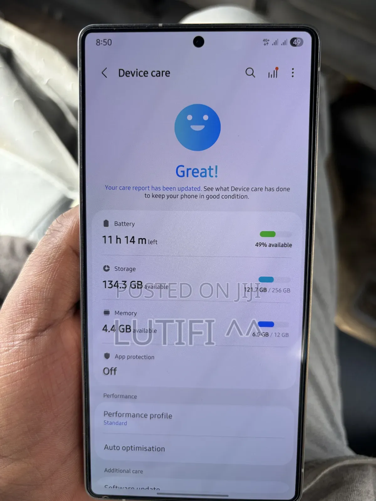Samsung Galaxy S25 Ultra 256 GB Gold