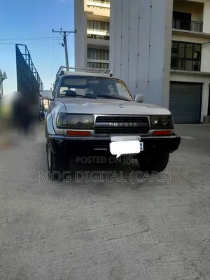 Toyota Land Cruiser 90 1997 Gray
