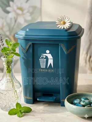 Trash Box ( Garbage Can) የቆሻሻ ማጠራቀሚያ