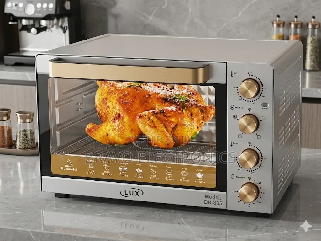 Lux 60l Mini Oven | Convection, Grill Lamp | Multi-Function Cooker