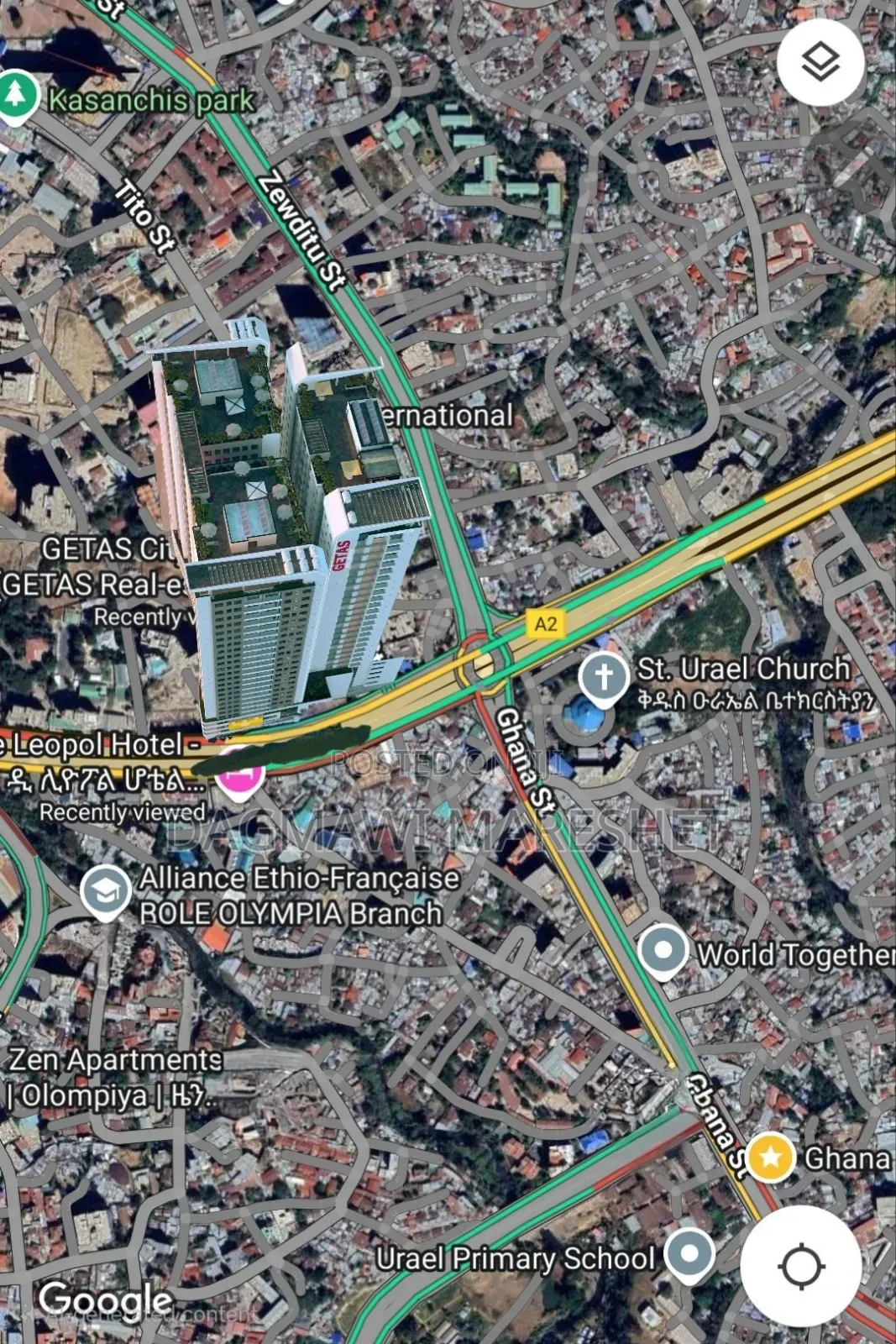 3bdrm Apartment in Get-As, Kirkos for sale