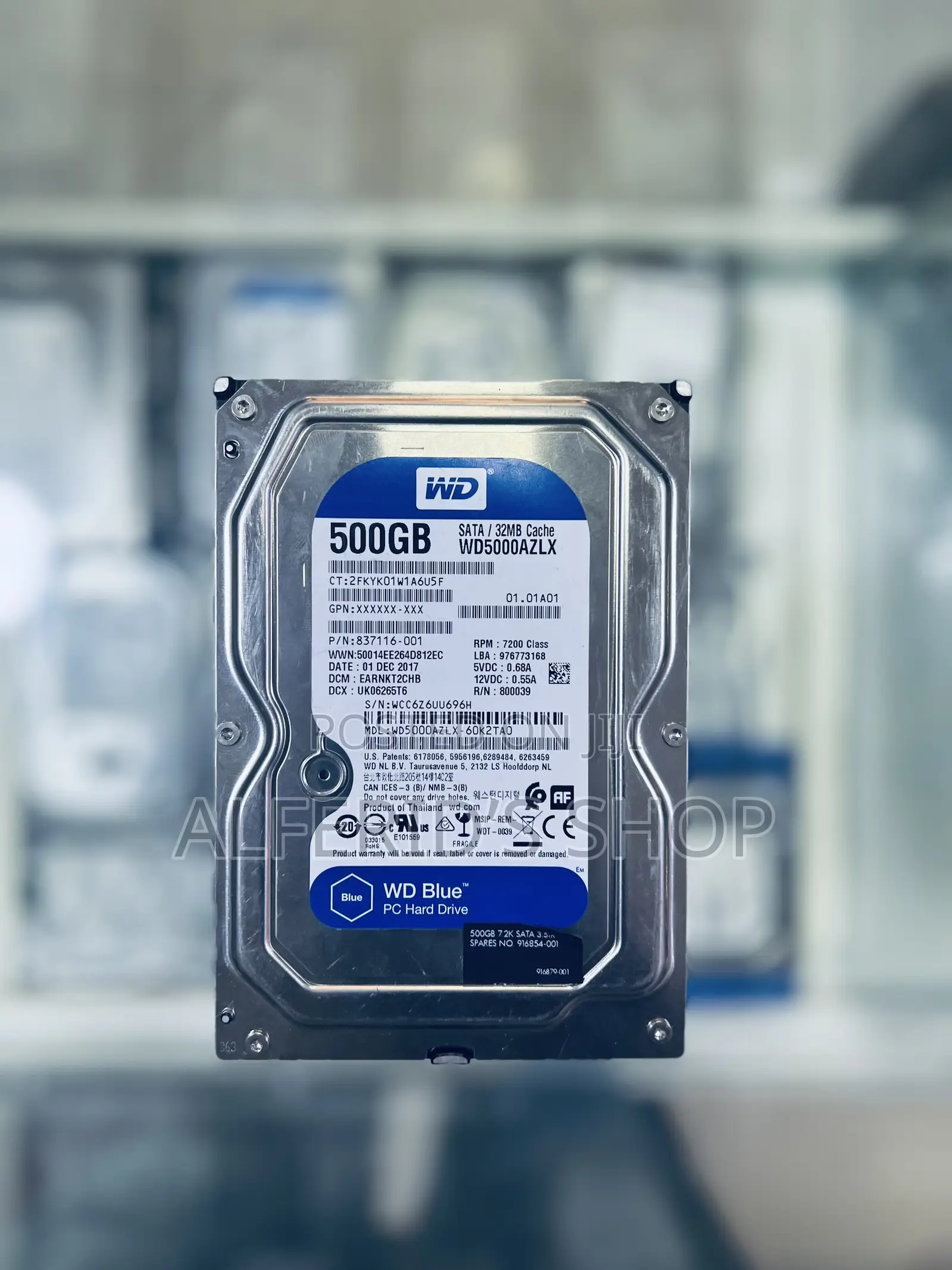 Wd Harddisk 500gb