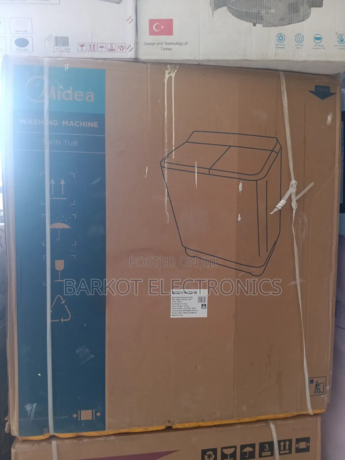 Midea Washing Mashine 15kg Quality Loading