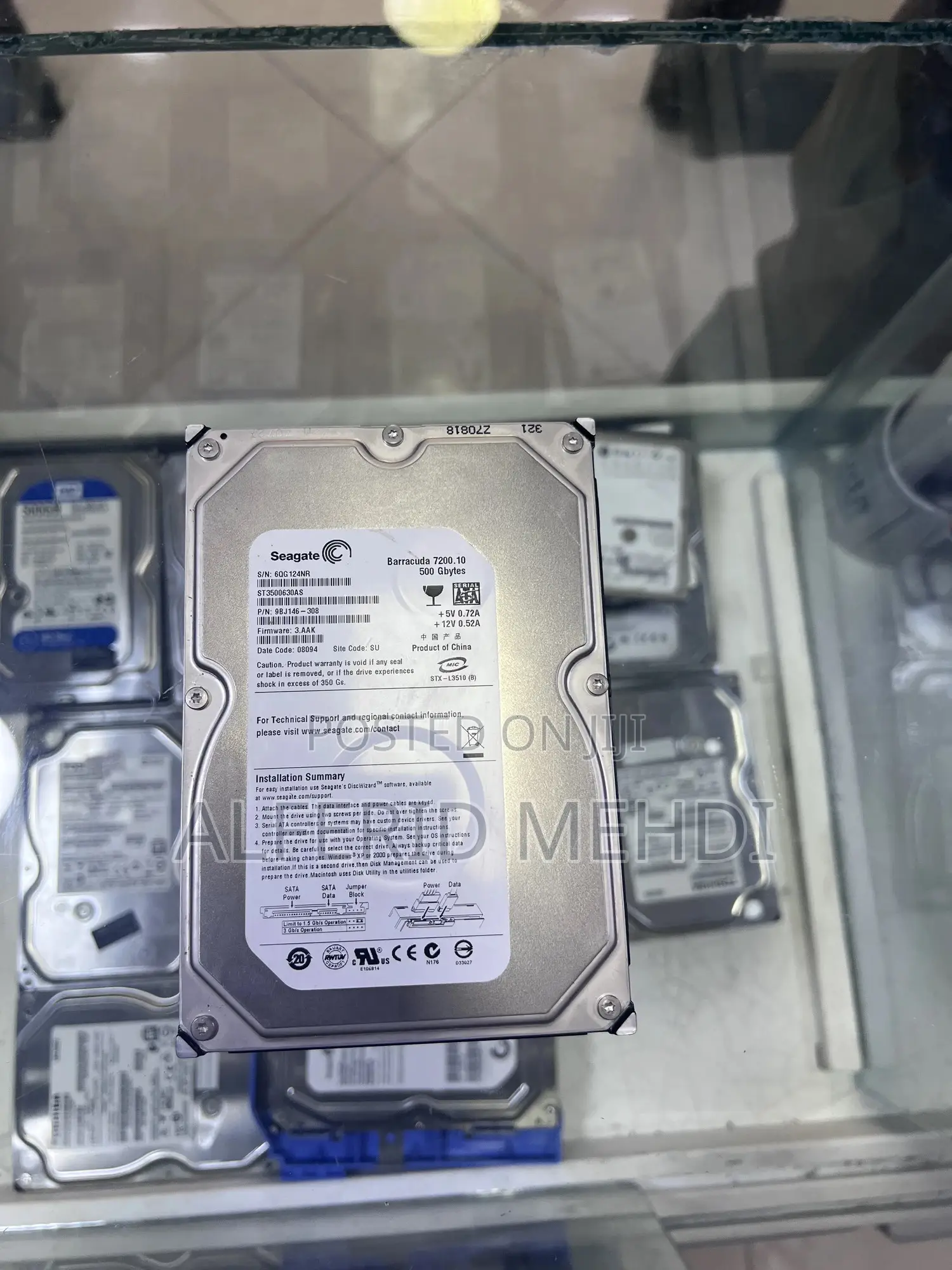 Sigate 500gb HDD