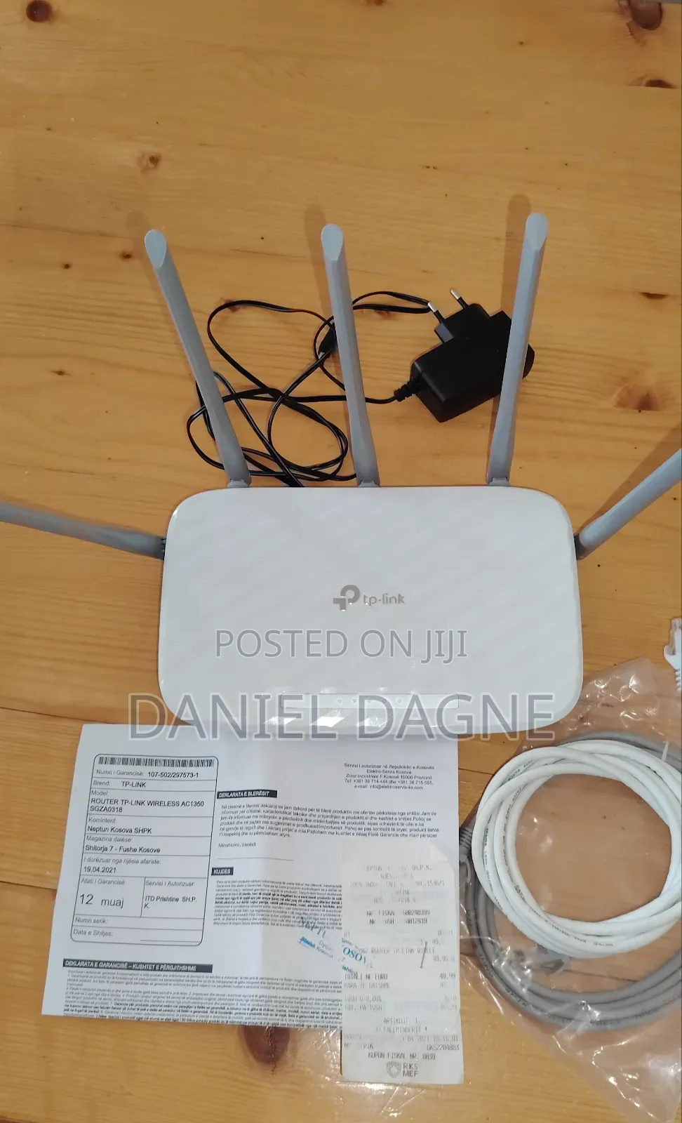 Tp-link Archer C60 Ac1350 Wireless Dual-band Router.
