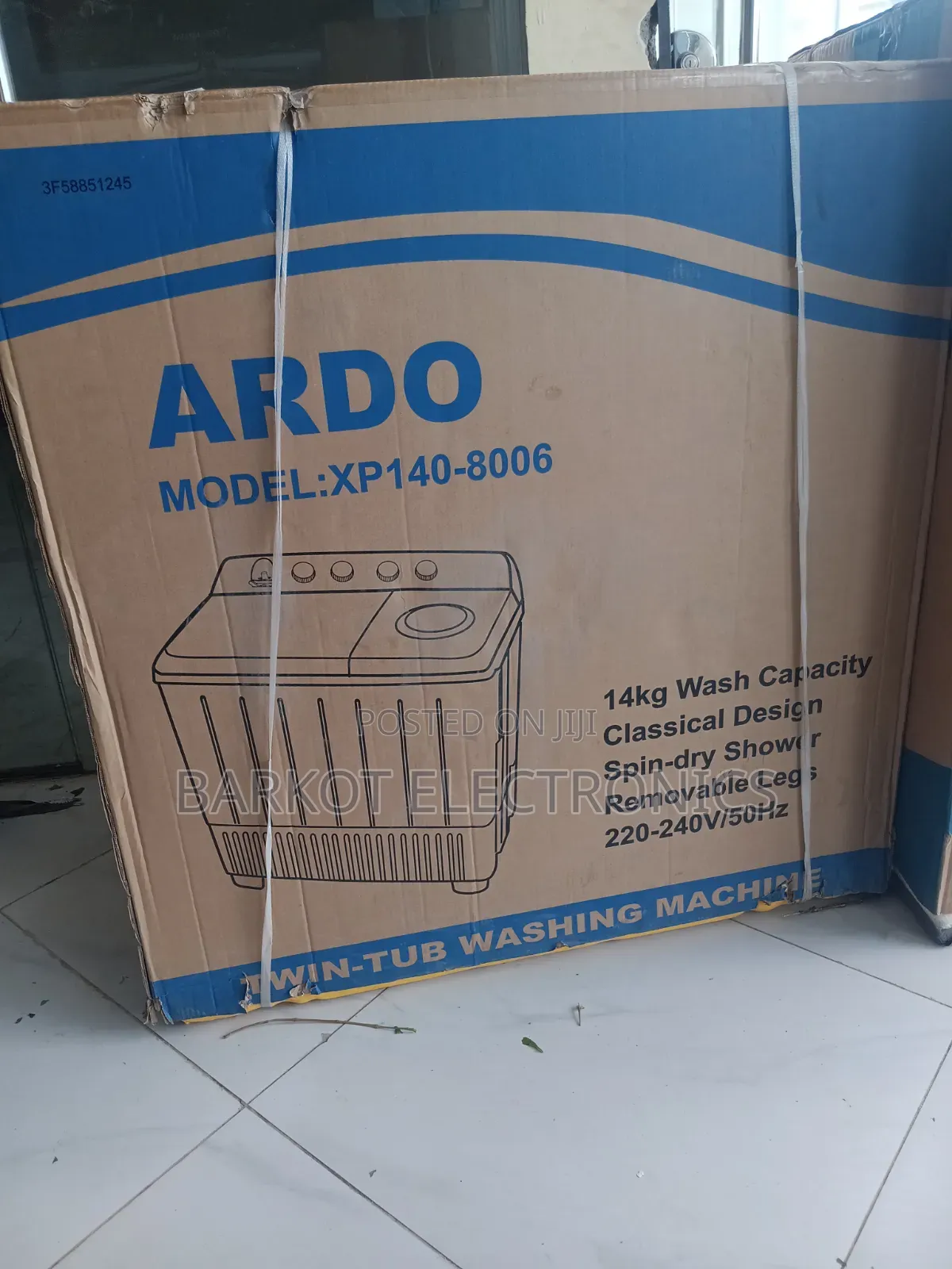 Ardo Washing Mashine Model : Xp140-8006 Quality Loading Best Brand