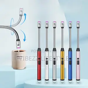 Rechargeable Electric Arc Lighter - በቻርጅ የሚሰራ የሻማ ማብሪያ ላይተር