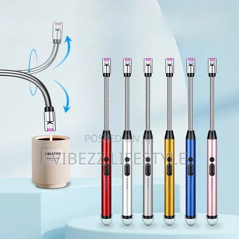 Rechargeable Electric Arc Lighter - በቻርጅ የሚሰራ የሻማ ማብሪያ ላይተር