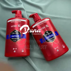 Old Spice Captain 3-in-1 Shower Gel for Hair, Face Body, 1000ml,