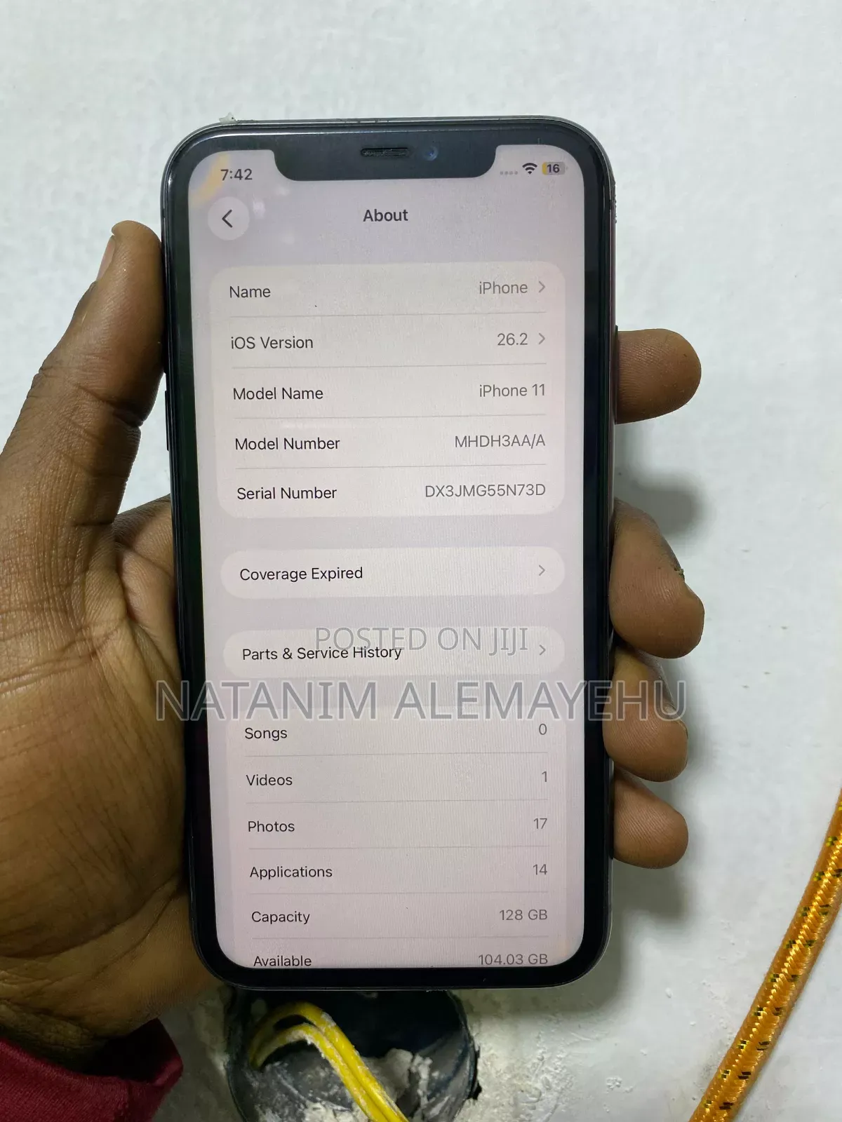 Apple iPhone 11 128 GB White