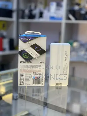 T-Max 10,000mah Fast Power Bank | Built-in Cables!