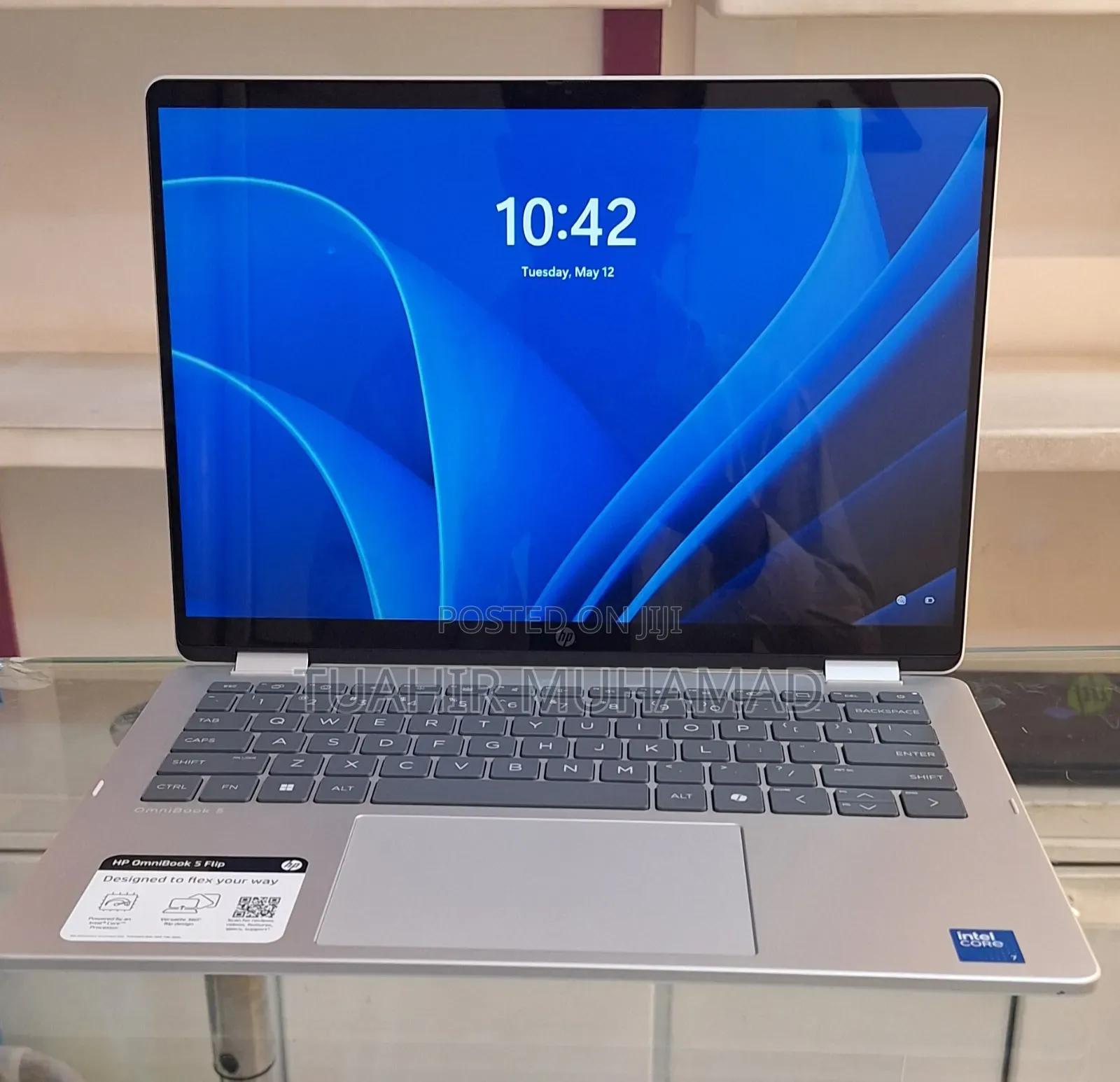 New Laptop HP OmniBook 5 Flip 14-fp0023dx 16GB Intel Core 7 SSD 512GB