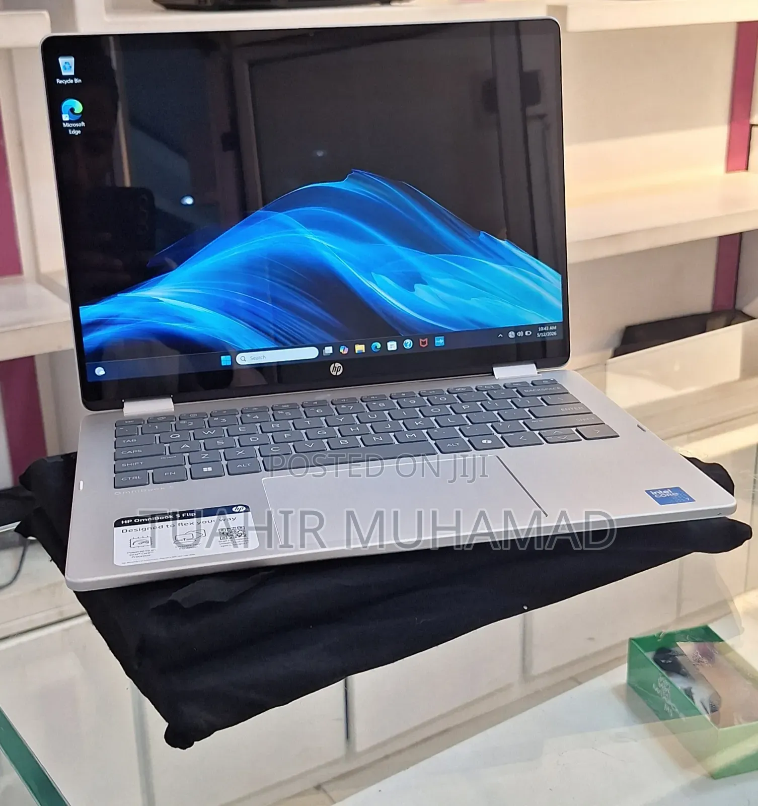 New Laptop HP OmniBook 5 Flip 14-fp0023dx 16GB Intel Core 7 SSD 512GB