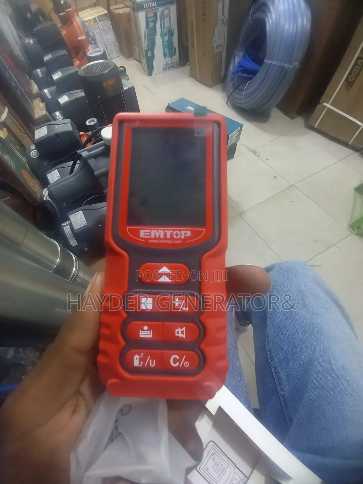 Laser Distance Detector