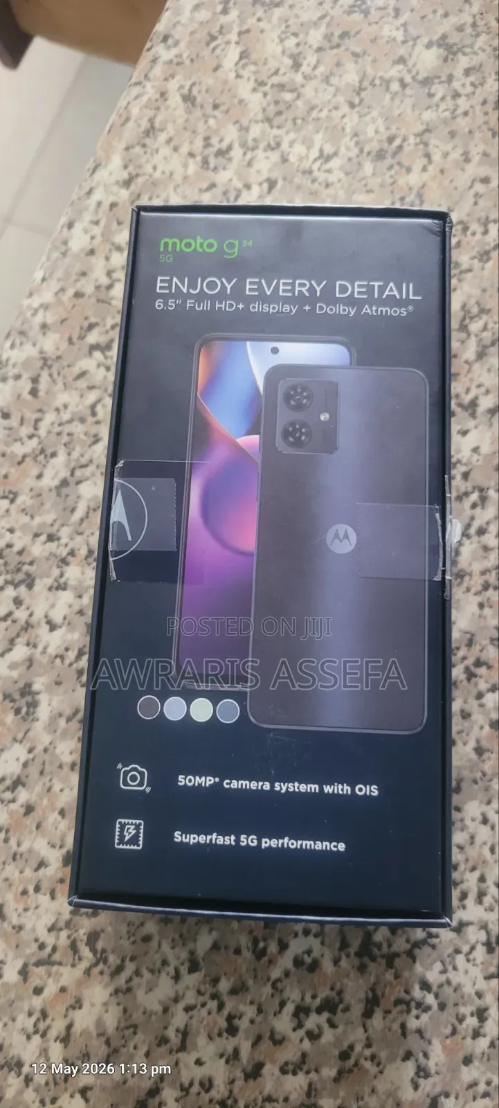 New Motorola Moto G54 5G 256 GB Blue