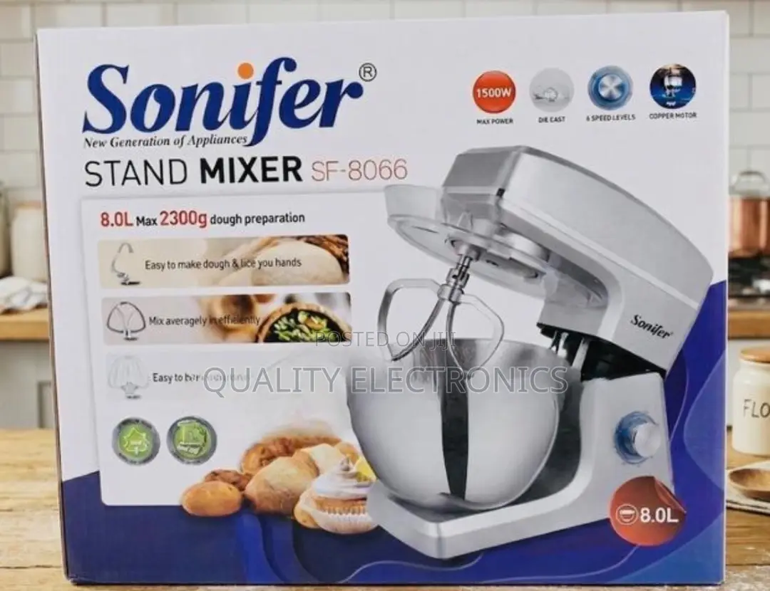 Sonifer Sf-8066 Stand Mixer – Powerful 8 L Kitchen Machine!