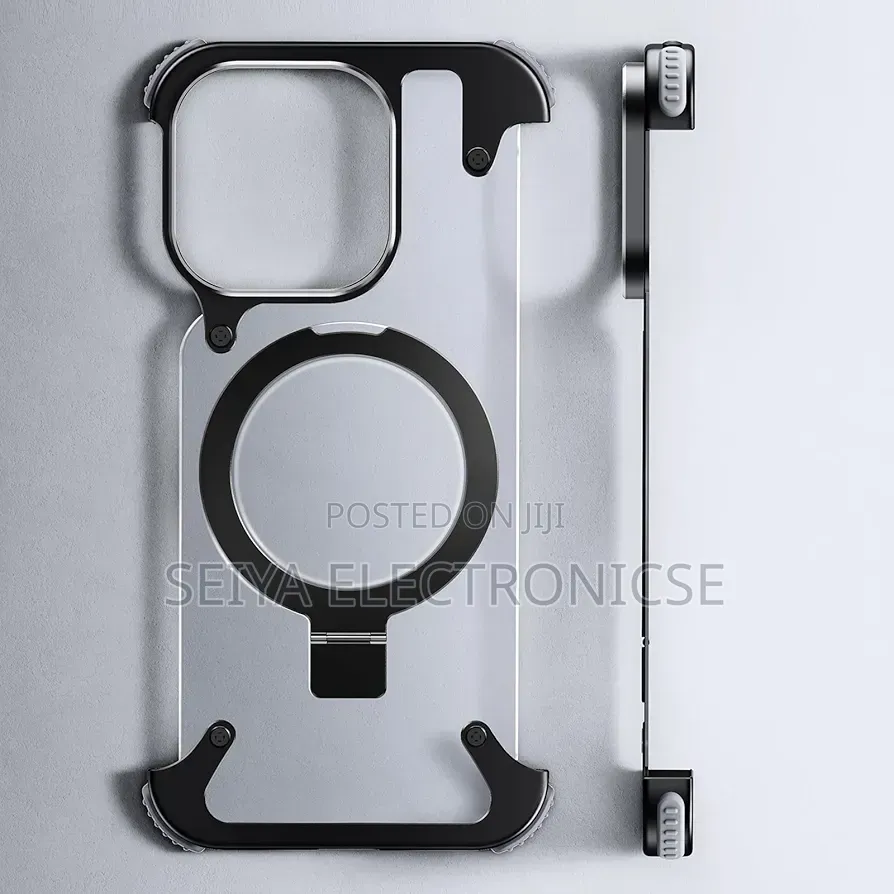 iPhones 15pro Max 16 Pro Max Case,Cover Freamlass Metal Case