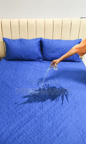 Waterproof Mattress Cover + 2 Pillow Covers | Size Colour Available