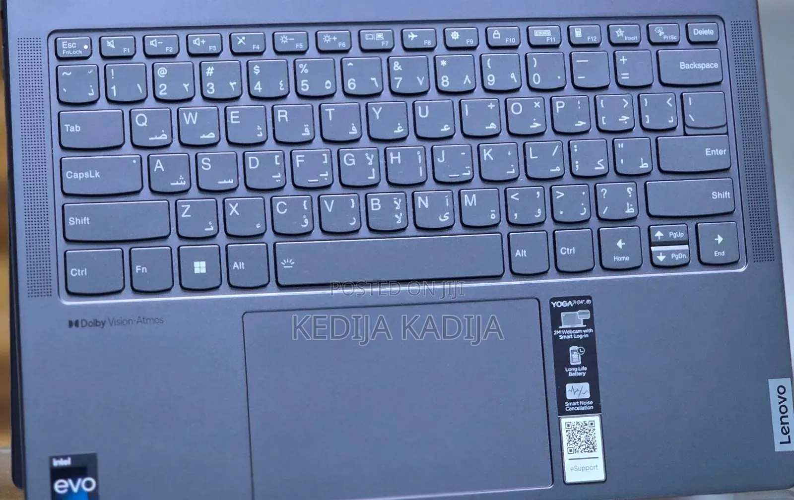 New Laptop Lenovo Yoga 7i 16GB Intel Core i7 SSD 512GB