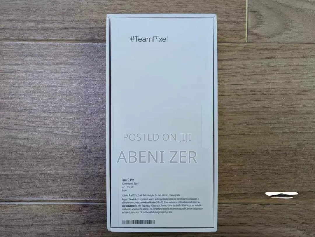 New Google Pixel 7 Pro 128 GB Black