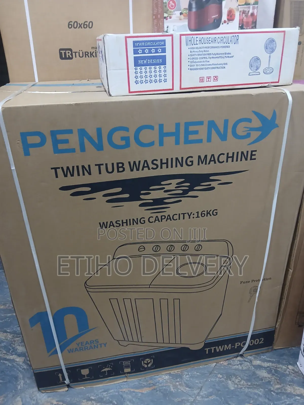 Peng Chencthis Is A Pengcheng Twin Tub Washing Machine With A 16kg