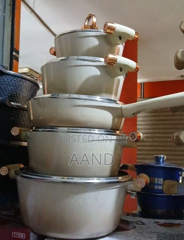ማርብል የማብሰያ ስብስብ /Marble Cookware Set