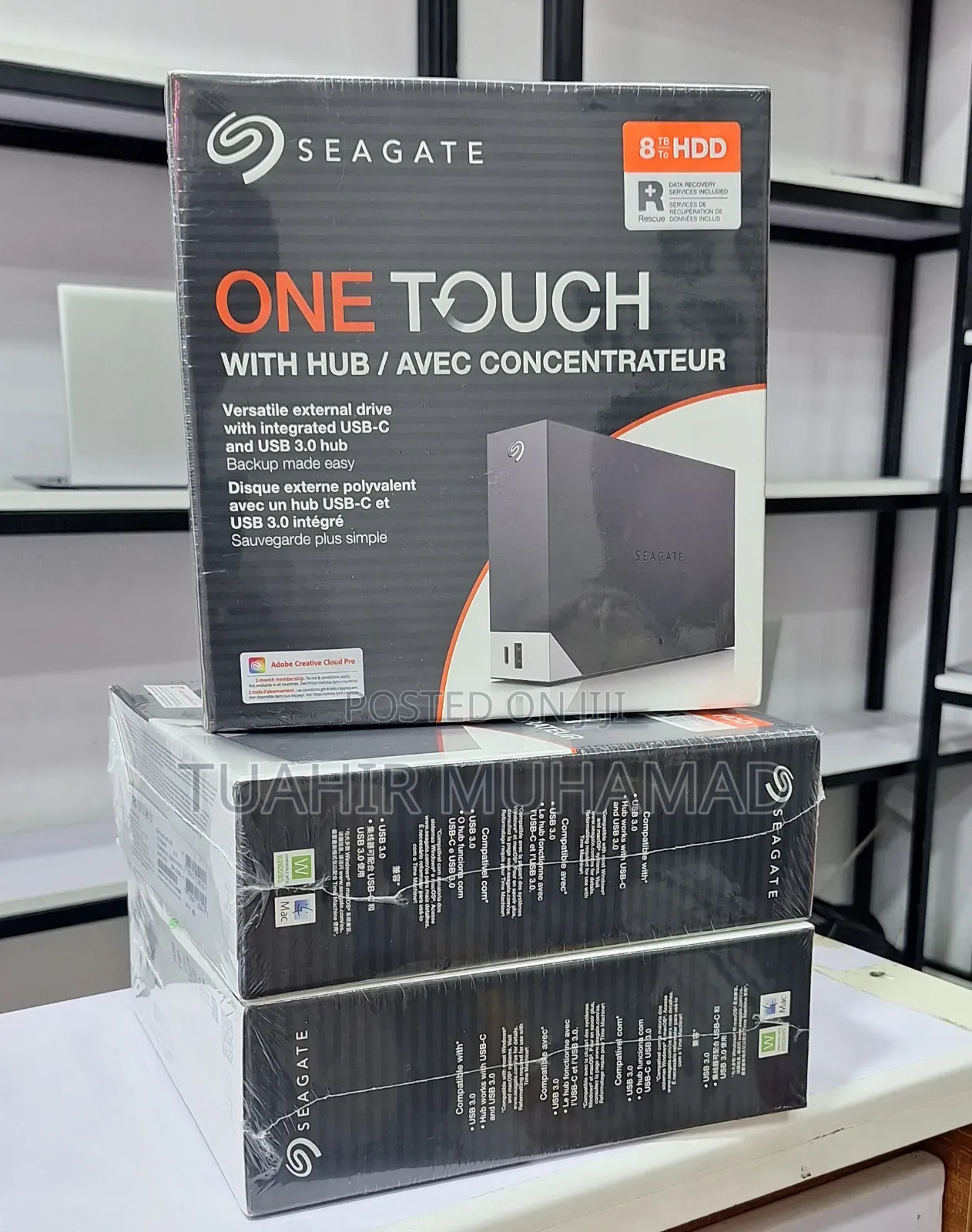 Segate One-Touch 8tr Hard Disk