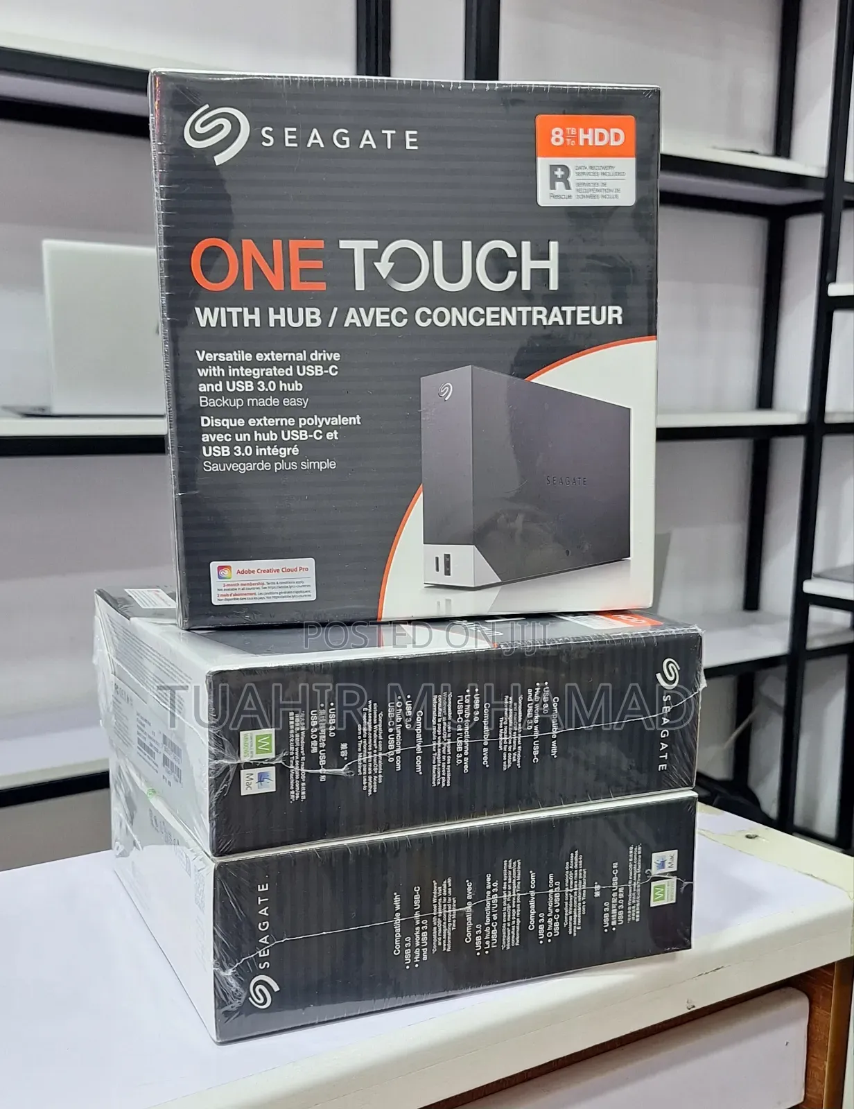 Segate One-Touch 8tr Hard Disk