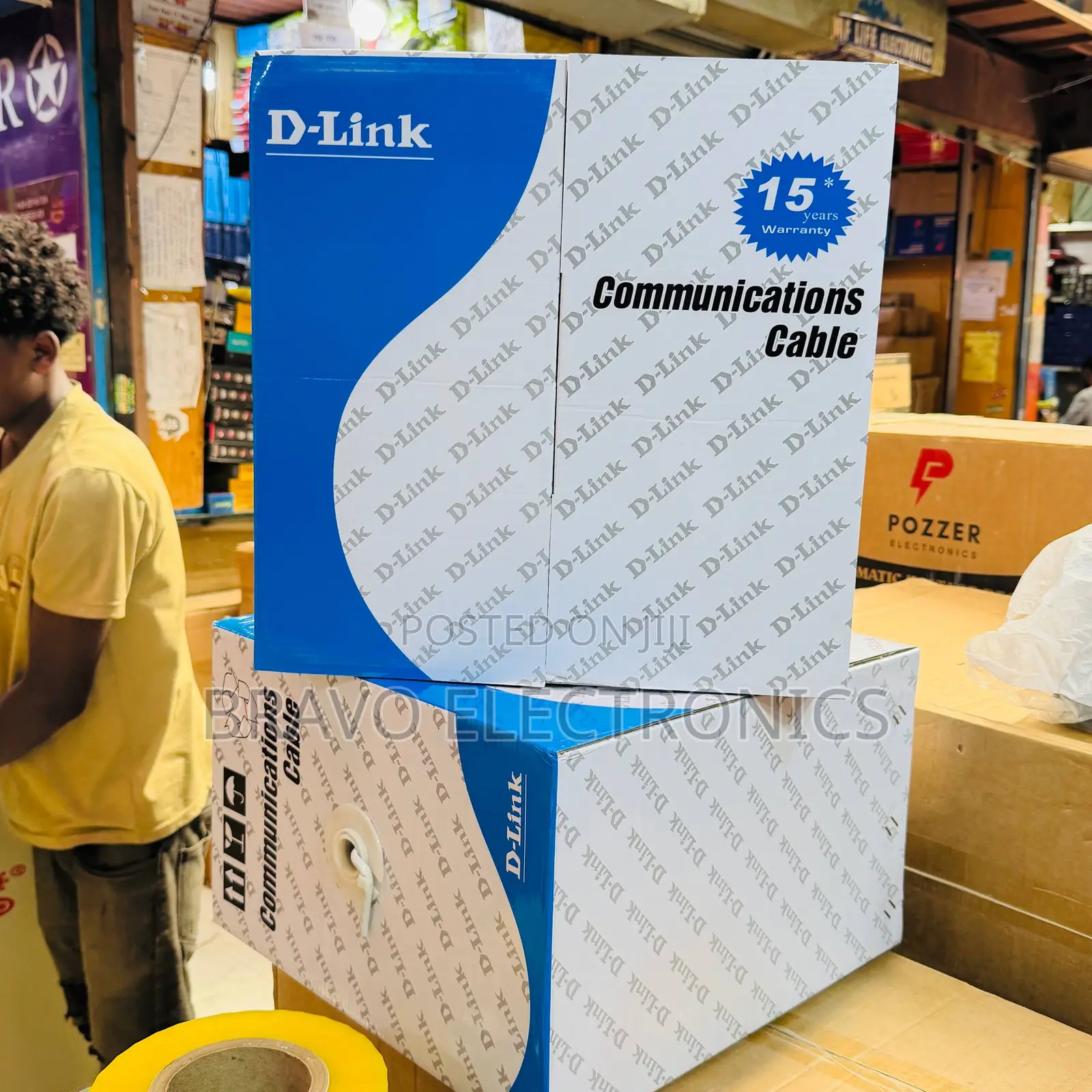 D-Link Cat6 Network Cable | High Speed Internet Lan Cable