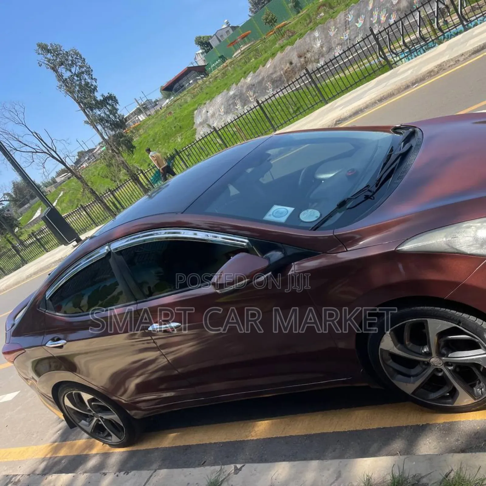 Hyundai Avante 2013 Burgundy