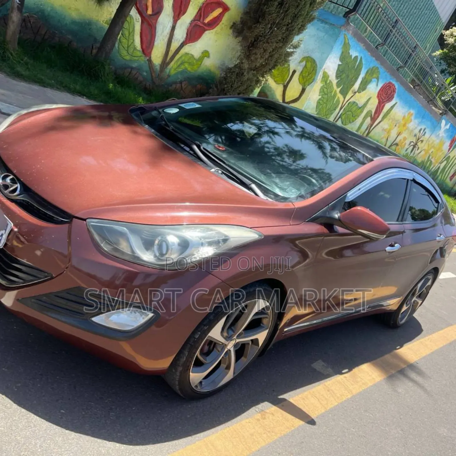 Hyundai Avante 2013 Burgundy