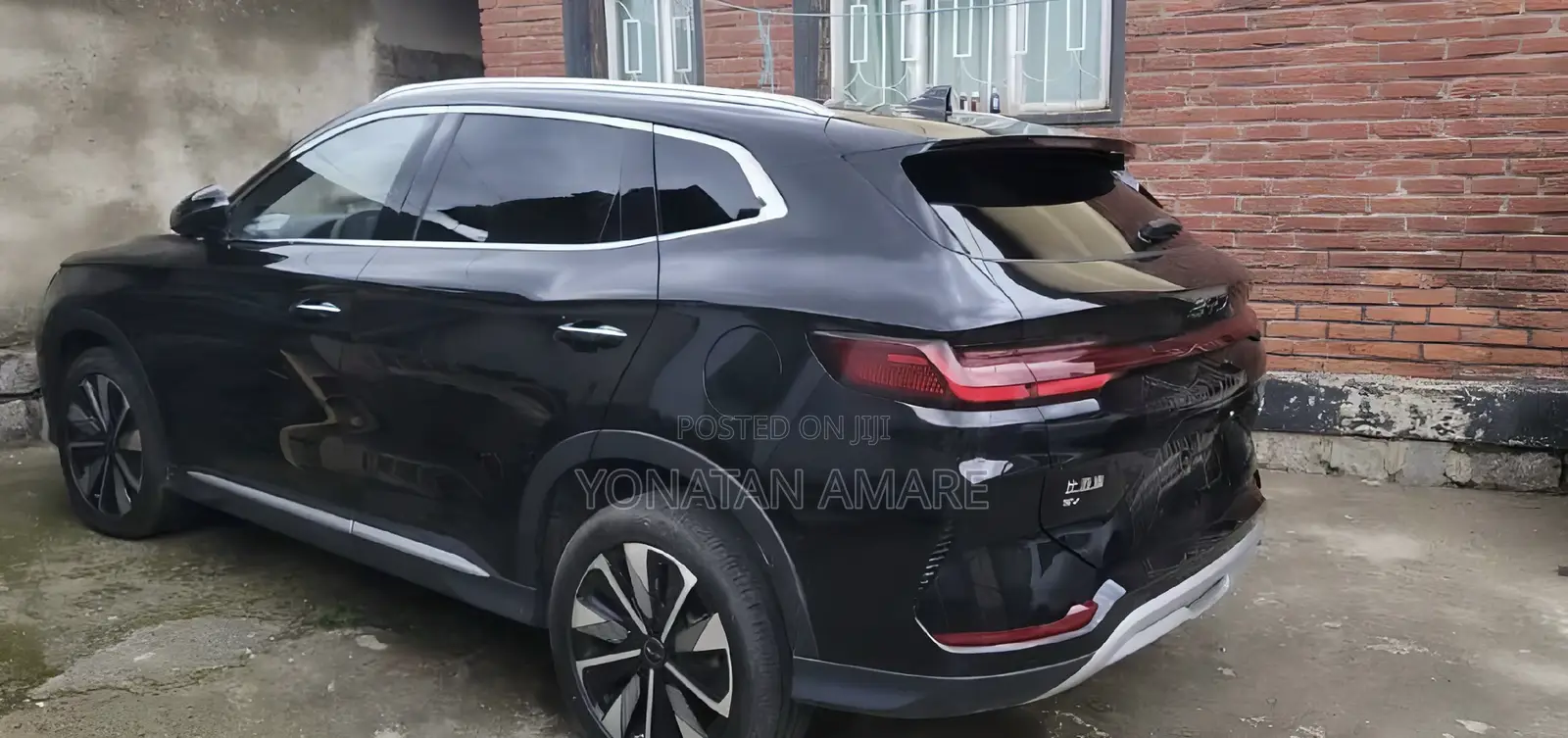 New BYD Song Plus 2025 Black