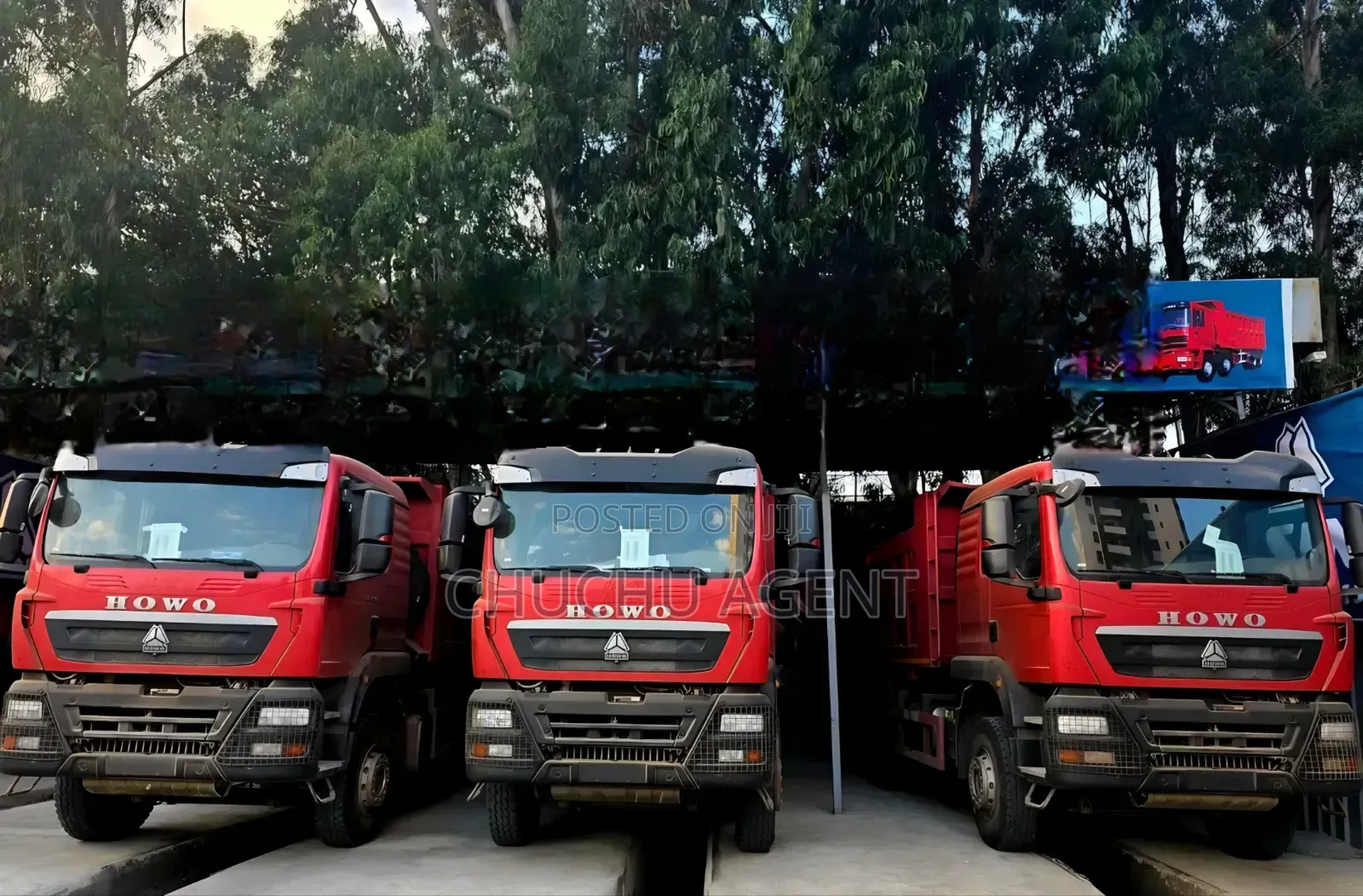 New Sinotruk Howo 2025 Red