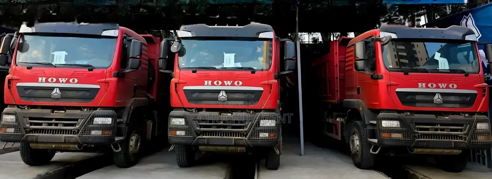 New Sinotruk Howo 2025 Red