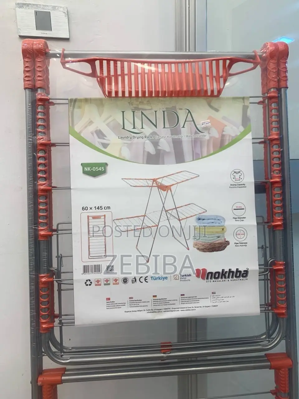 Four Liar Foldable Clothes Drying Rack