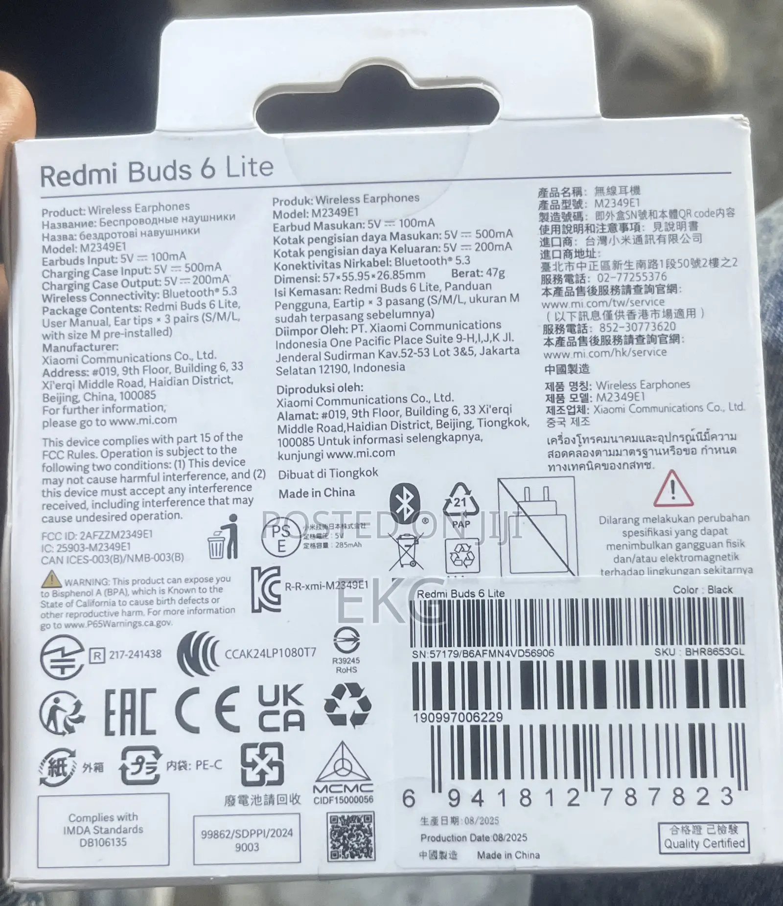 Redmi Buds6 Lite