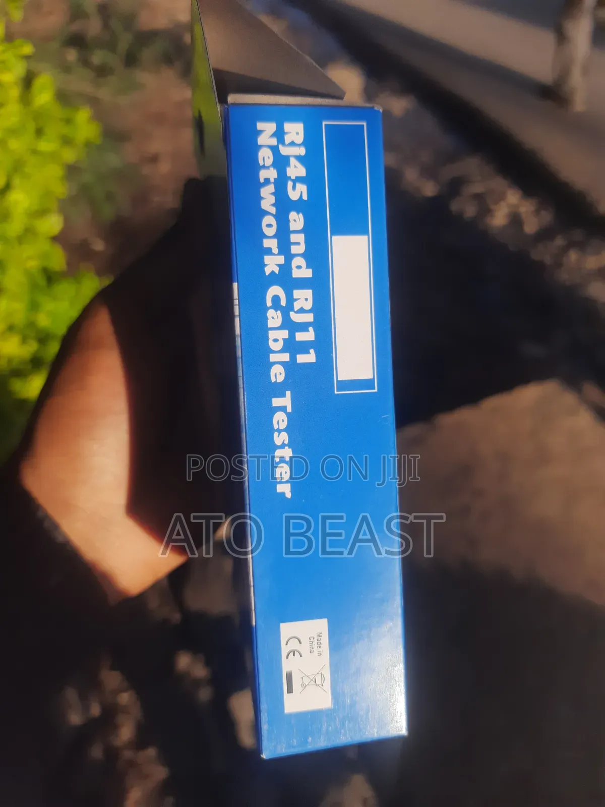 Rj45 and Rj11 Network Cable Tester Used for Verifying Cable
