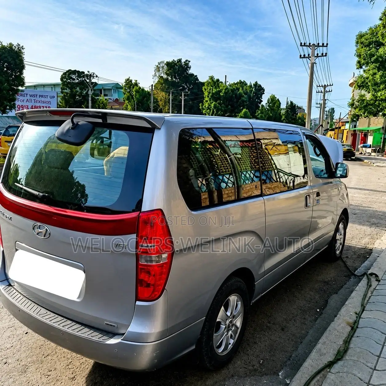 Hyundai H1 2015 Silver