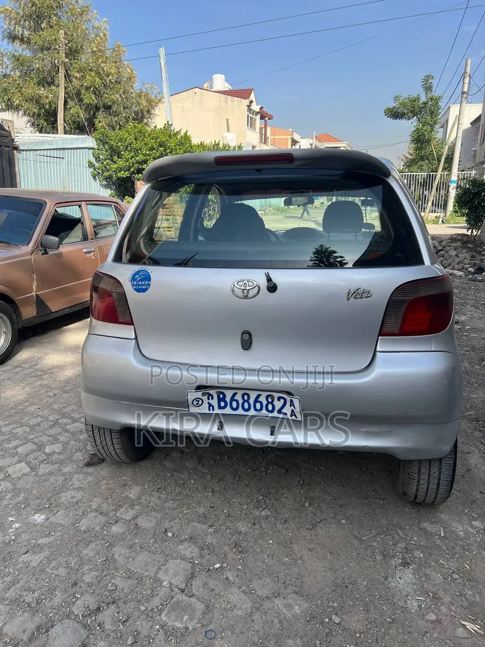 Toyota Vitz 2001 Silver