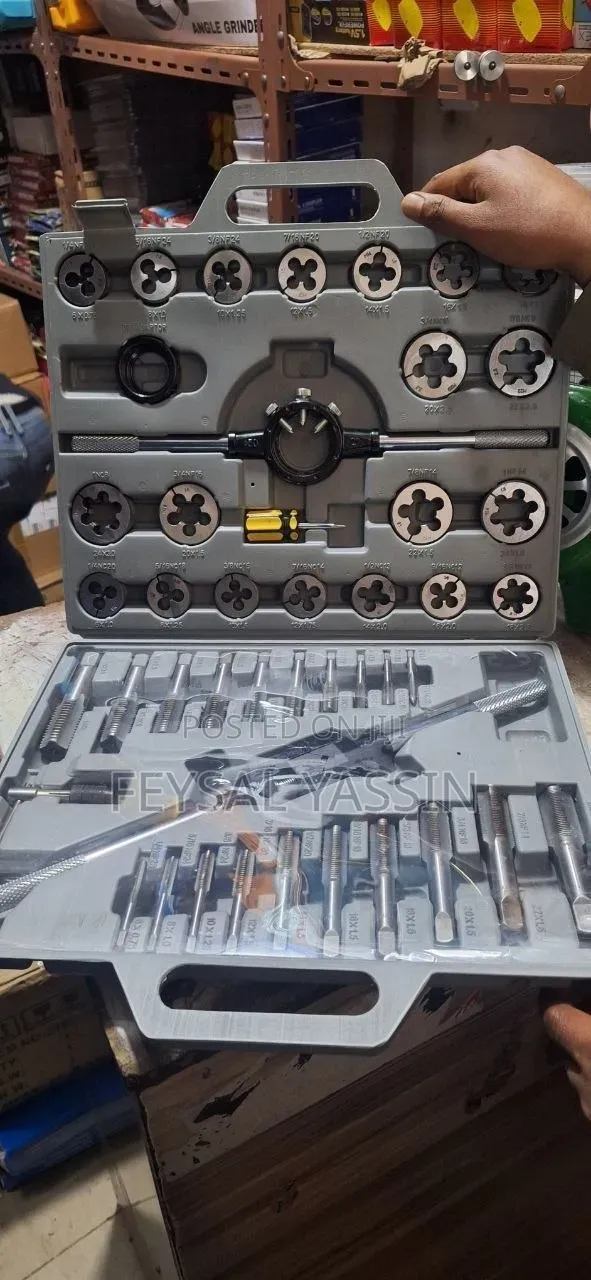 45 Piece Tap Die Set Alloy Steel