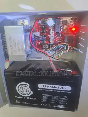 Power Supply for Access Control Plus Backup Battery Zkteco