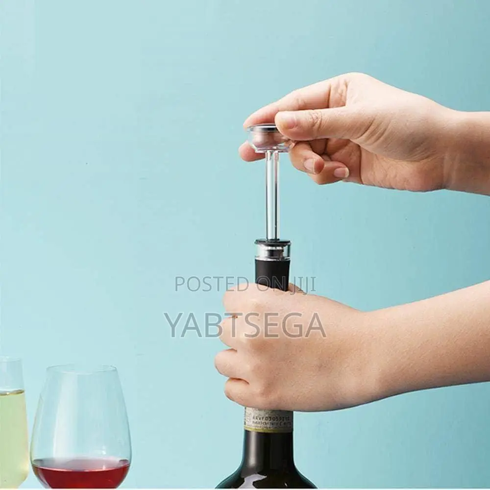 Wine Pourer and Cork Stoppers