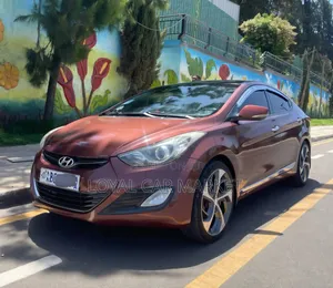 Hyundai Avante 2013 Brown