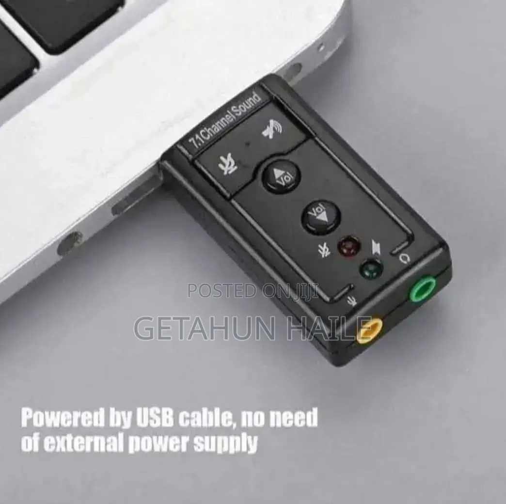 Usb 2.0 Audio Sound Card Mic Adapter - Usb Sound Adapter