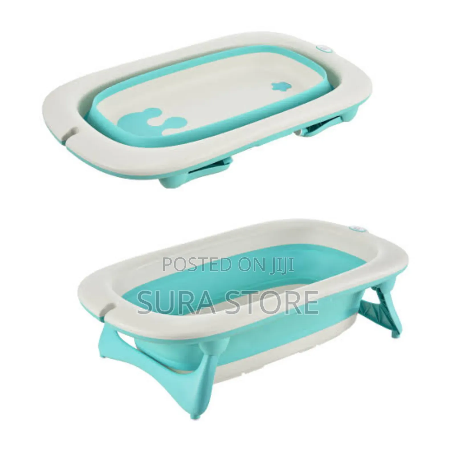 Foldable Silicone Baby Washing Bathtub