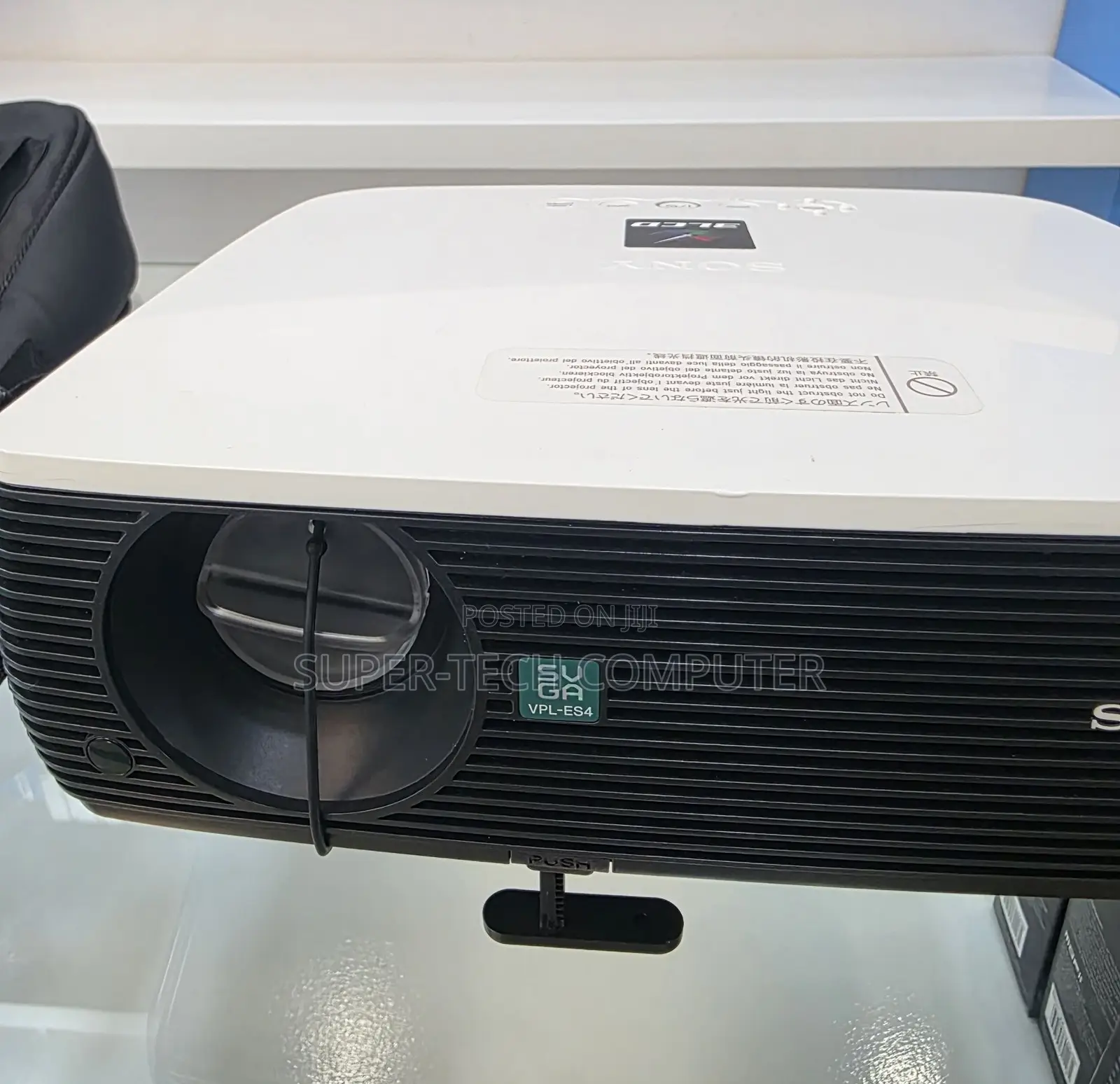 Sony Projector, Model Name VPL-Es4, Hardware Interface Vga